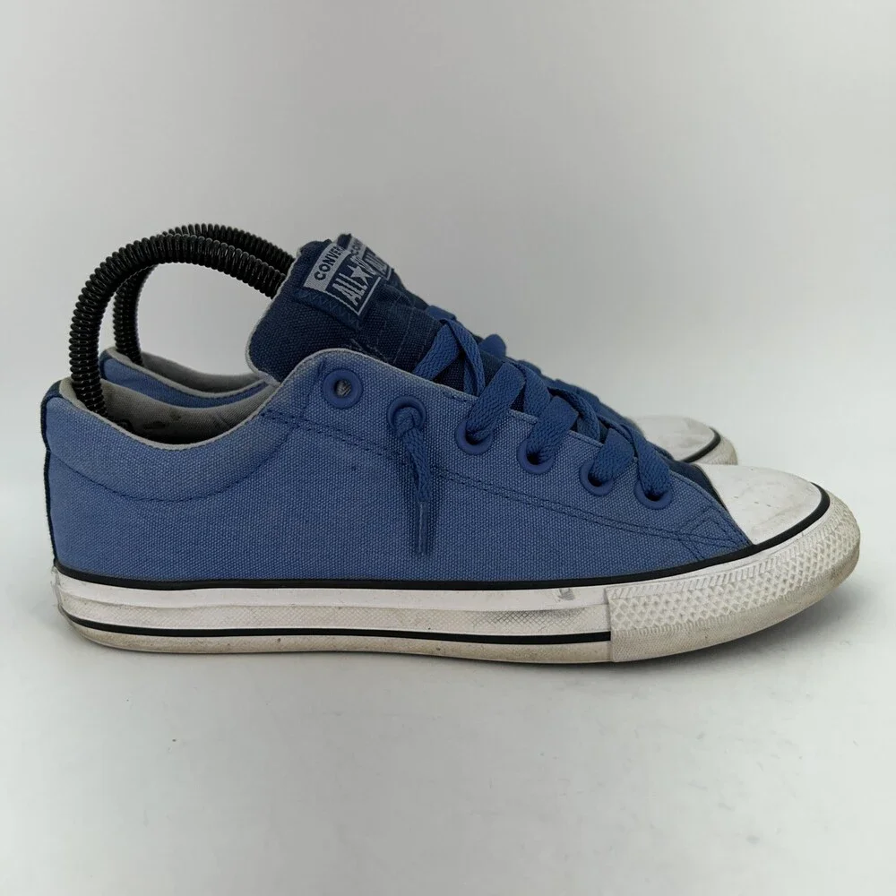 Converse All Star Shoes Kids Size 5 Nightfall Low Top Canvas Lace Up Sneakers